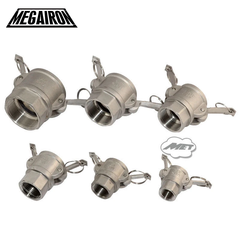 Megaron BSPT 1/2 &quot 2&quot Тип D Женский CamLock кулачковая канавка фитинг с мужской резьбой
