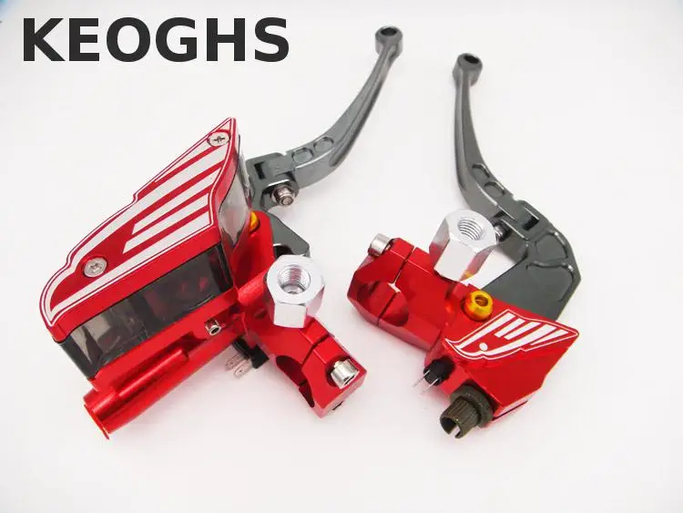 

Keoghs motorcycle Brake Master Cylinder And Brake Clutch Lever 12.7mm hydraulic brake For Honda Yamaha Kawasaki Suzuki Scooter
