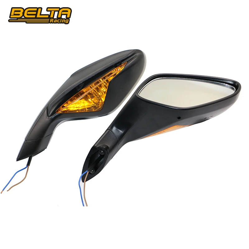 

For MV Agusta F3 675 2012-2018 Motorcycle Rearview Rear Mirrors with Turn Signals Blinker