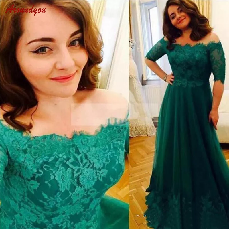 

Lace Mother of the Bride Dresses for Wedding Party Plus Size Sexy Evening Gowns Groom Godmother Dinner Dresses 2018