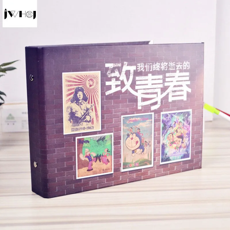

1 pcs Creative 10 inch Photo Album graduation souvenir Photos Children Memory Record Album Handmade Sticky Type scrapbooking