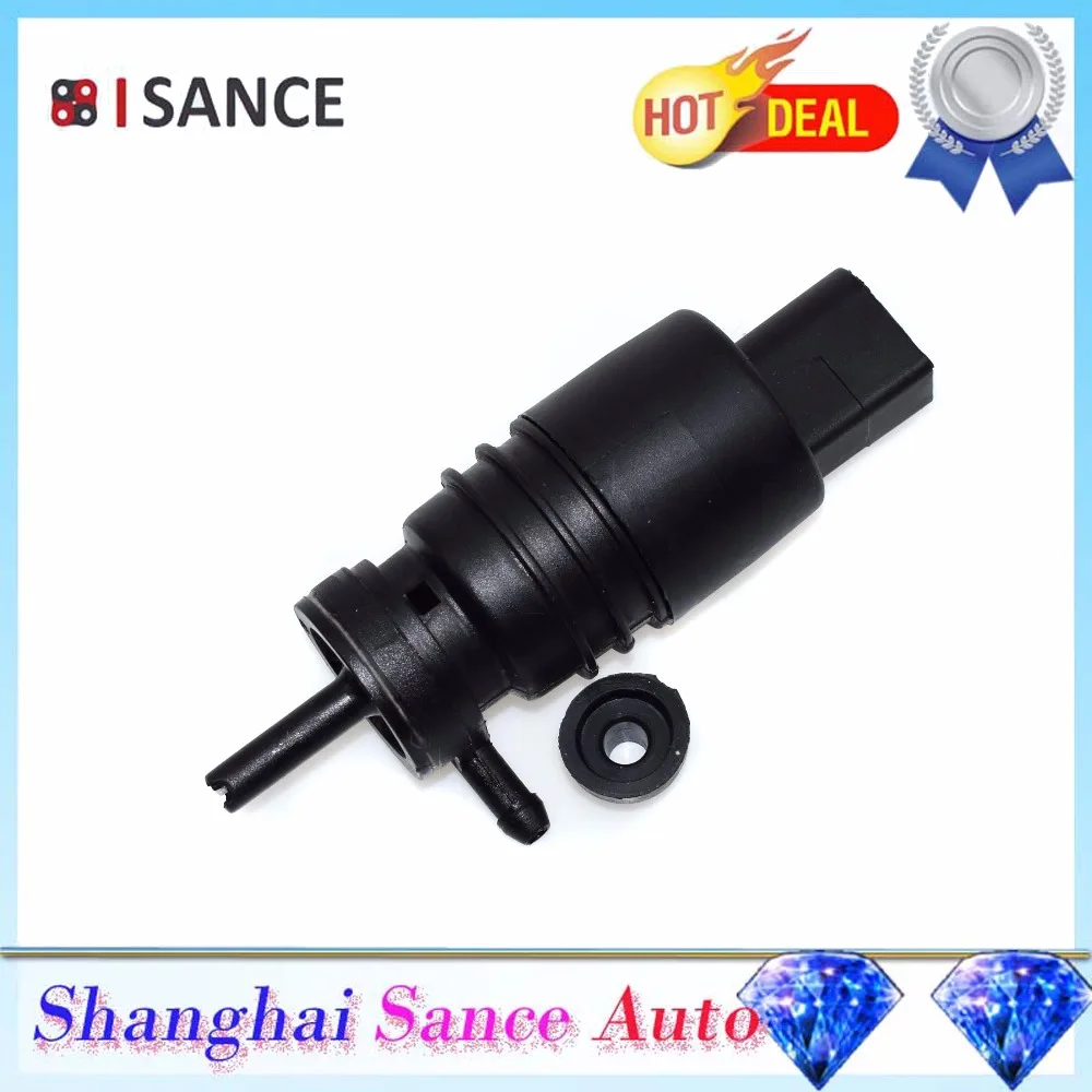 ISANCE Windshield Washer Pump 1J5955651 For BMW E46 E53 E83 E85 E86 Z3