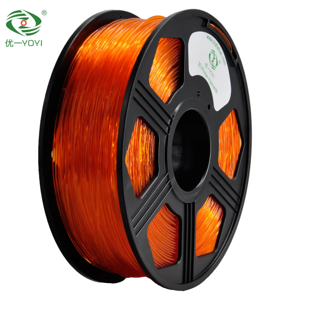 

YOYI orange color 1.75mm high quality 3D printer filament PETG welding rods