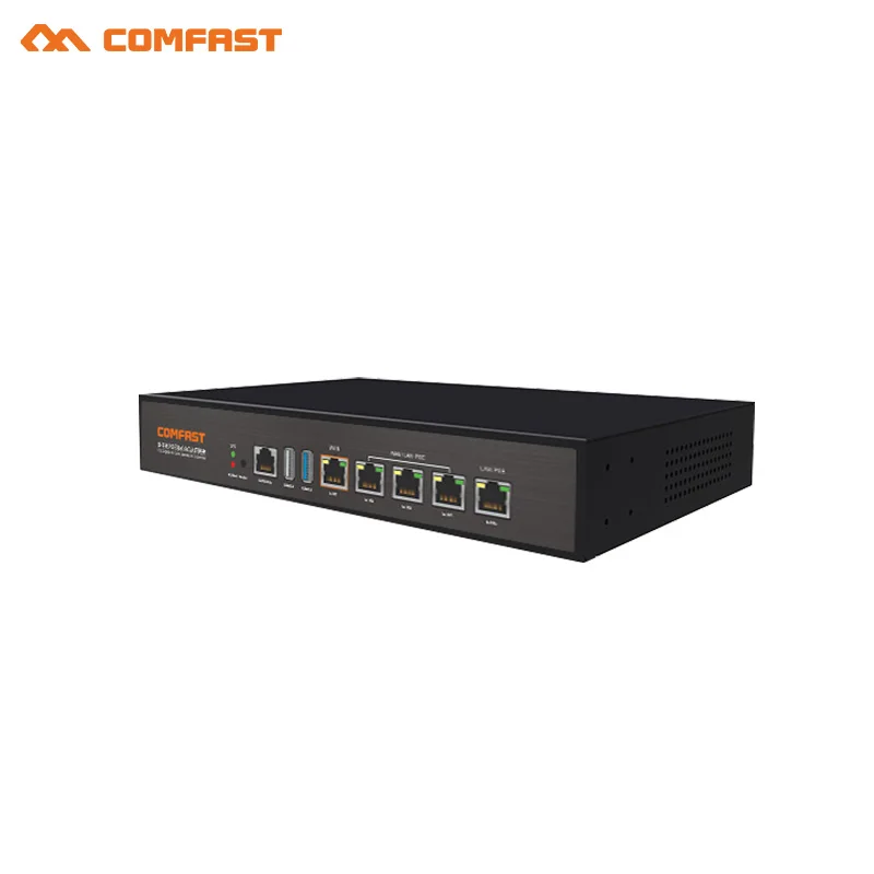 

2018 Comfast gigabit AC gateway routing 4 ports POE power supply multi-wan access with 5*1000Mbps port traffic control AP switch