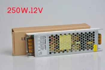 

220VAC to 12VDC Power Supply 12V LED Strip 2017 New Arrival CE RoHS 250W 12V 20.8A Switching Power Supply