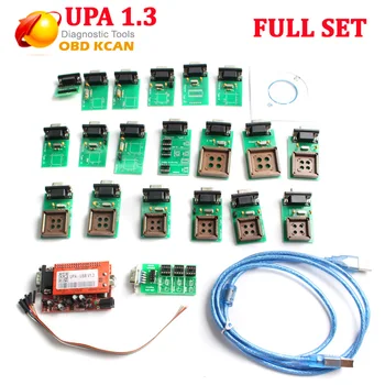 

Newest UPA-USB UPAUSB UPA USB Programmer With Full Adaptors V1.3 ECU Chip Tunning OBD2 Diagnostic Tool Free Shipping