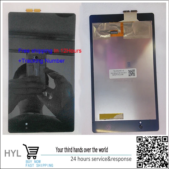 

Original quality Touch screen digitizer+LCD display For ASUS 2013 google Nexus 7 FHD 2nd Gen fast shipping tracking number