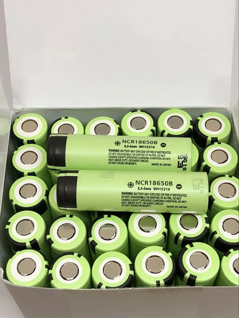Новые оригинальные литиевые аккумуляторы Panasonic 18650 NCR18650B 3 7 В 3400 мАч для ноутбуков
