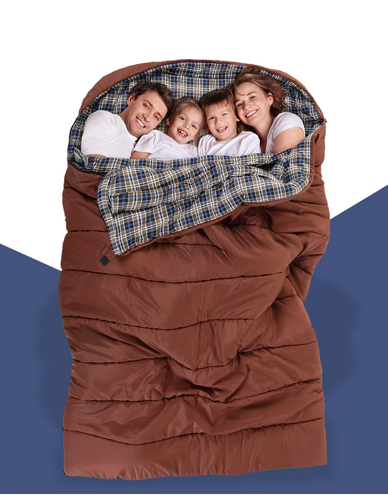 Naturehike 3 Person Family Sleeping Bag Cotton Travel Outdoor Sleeping Bag Cotton Travel Outdoor