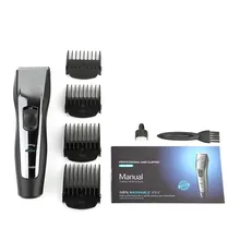 Многофункциональная зарядка электрическая машинка для стрижки волос перезаряжаемая для взрослых профессиональная Водонепроницаемая триммер для волос Бесшумная бритва масляная голова Scisso