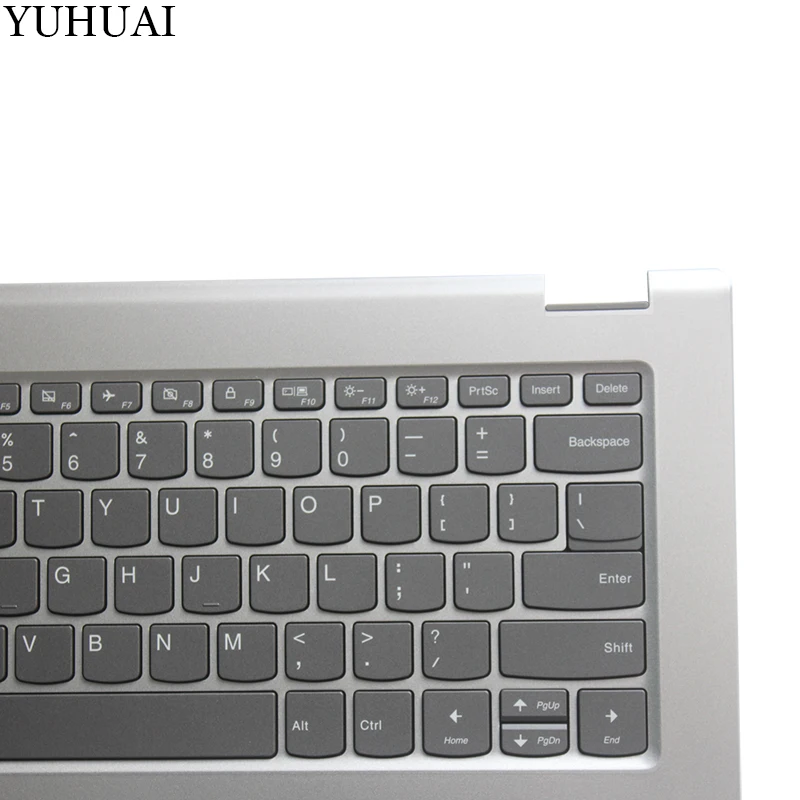 Новая клавиатура для ноутбука США для LENOVO YOGA 520-14 520-14IKB Клавиатура для ноутбука США с серебристой подставкой для рук