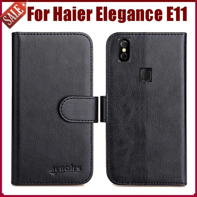 Best Offers Hot Sale! Haier Elegance E11 Case New Arrival 6 Colors High Quality Flip Leather Protective Cover Phone Bag