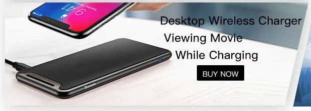 Беспроводное зарядное устройство Baseus с ЖК-дисплеем и цифровым дисплеем для iPhone XS Max XR X 8 Qi, беспроводная зарядная подставка для samsung Galaxy S8 S9+ Note 9