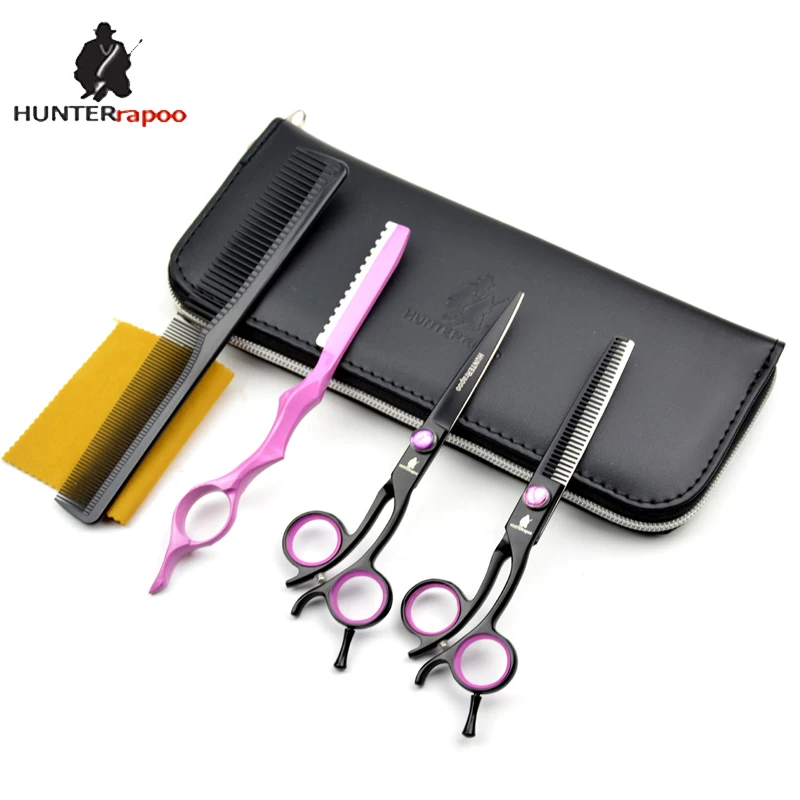 

20% OFF 6" HT9168 Japanese 440C 9CR Stainless Steel Hair Baber Salon Cut&Thin Scissor Set Right-Handed Hair dressing Shears