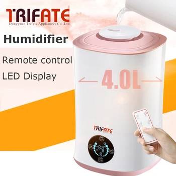 

NEW Humidifier Smart Touch and Remote Control LED Display Ultrasonic Humidity Mist Control Timing Water Shortage Humidifier