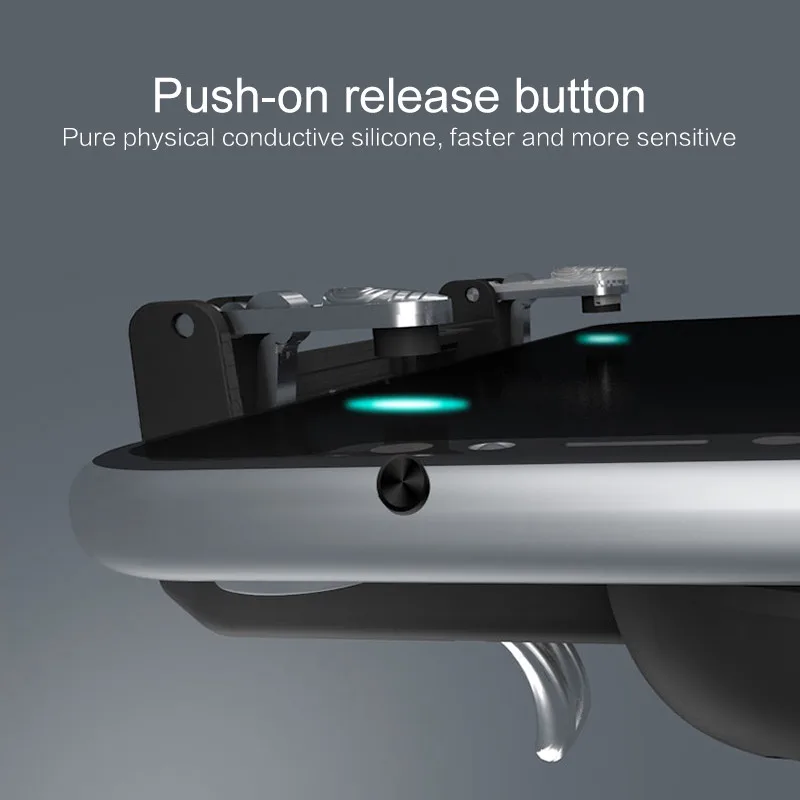 

W11+ PUGB Mobile Game Controller Free Fire PUBG Mobile Joystick Gamepad Metal L1 R1 Button for iPhone Gaming Pad Android