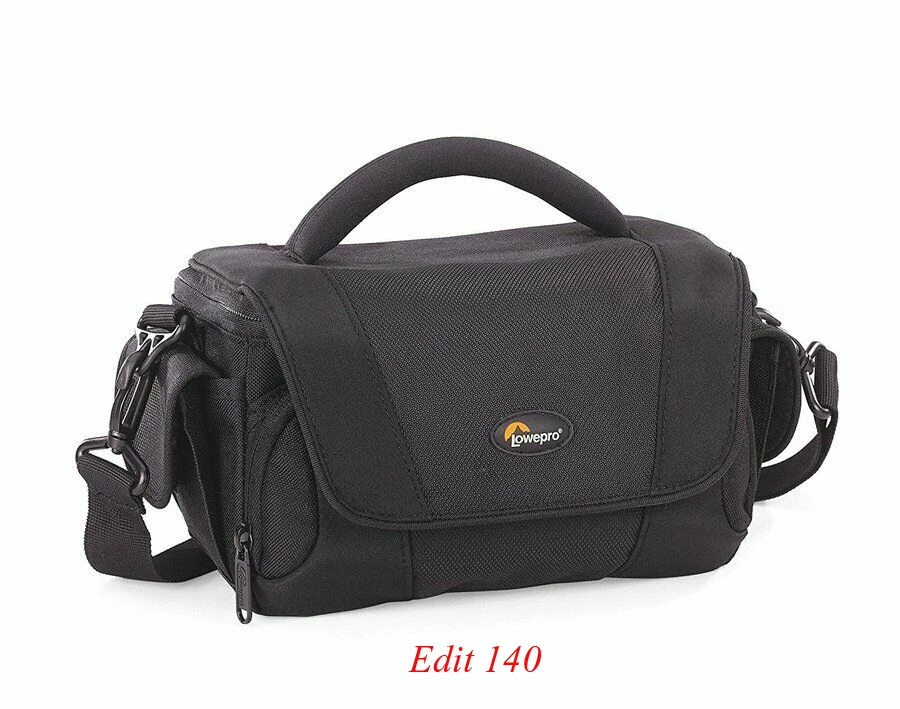 Lowepro Edit 110 Edit 140 Digital SLR Camera Triangle Shoulder Bag Rain Cover Portable Waist Case Holster For Canon Nikon