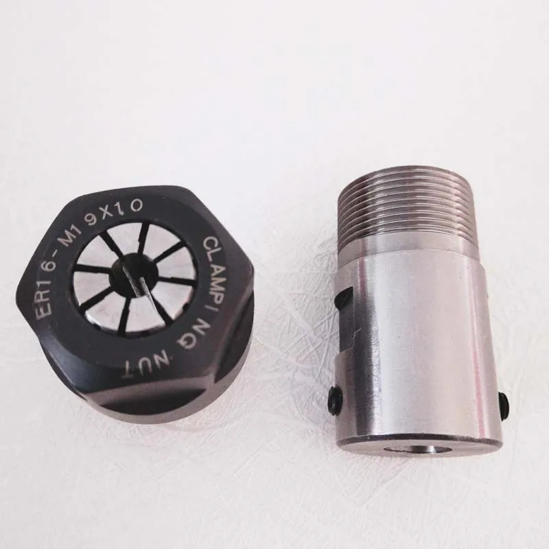 1 шт. Шпиндельный зажим мотора C20 ER16 32L 8 мм + ER16/1 10 Цанга|c20 er16|collet er16collet 8mm |