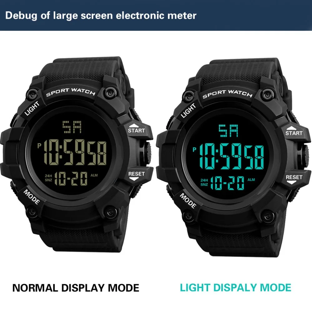 Универсальные мужские часы цифровые высококачественные многофункциональные 30 м спортивные водонепроницаемые новые модные электронные часы наручные часы Relogio F4