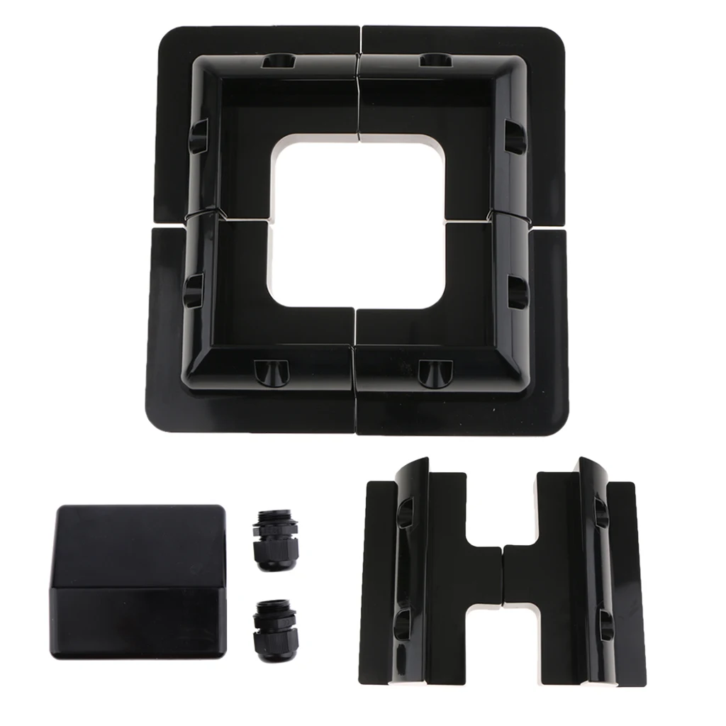 Set of 7 Pack Solar Panel Mounting Bracket Caravan RV Motorhome Boat