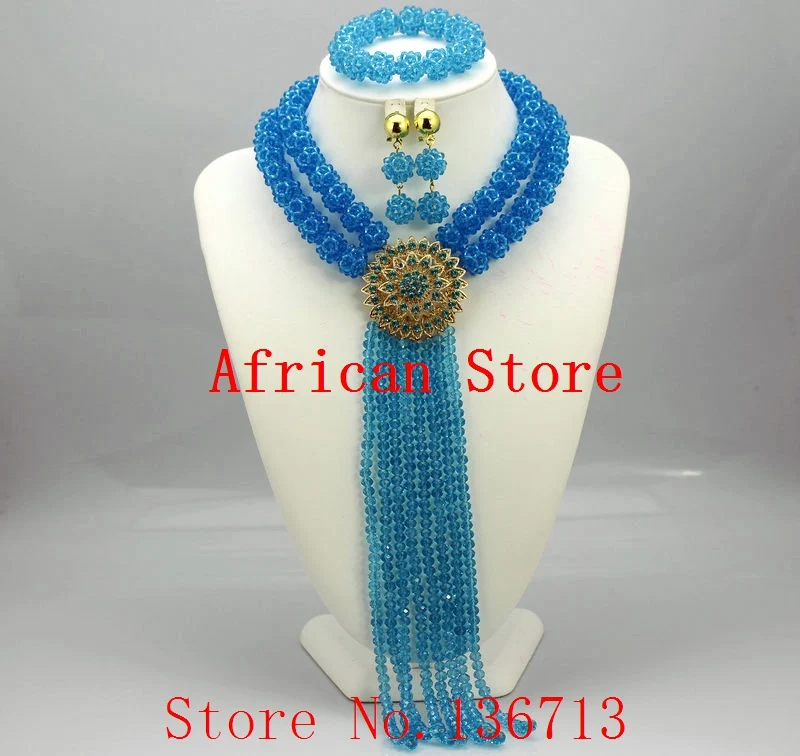Изумительный оранжевый Африканский бисер ювелирный набор нигерийские бусы ожерелье Дубай ювелирные наборы Новинка BS201-2