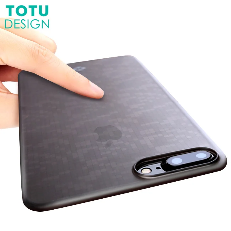 TOTU чехол для телефона iPhone 7 Plus матовый Роскошный Матовый полупрозрачный Capinhas Capa |
