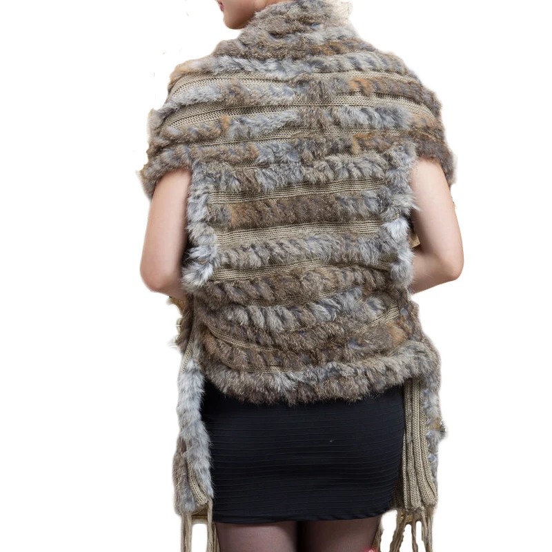 Women Long Fur Vest 2018 Spring Knitted Sleeveless Plus Size Vests Ladies Waistcoat Female Long Vest Fur Colete Preto Feminio Women Long Fur Vest 2018 Spring Knitted Sleeveless Plus Size Vests Ladies Waistcoat Female Long Vest Fur Colete Preto Feminio