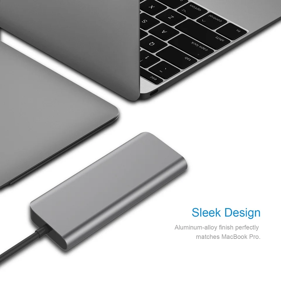 YUNCLOUD USB C док станция PD 3 0 HDMI RJ45 Gigabit Ethernet LAN с SD кардридером для Huawei Samsung Type