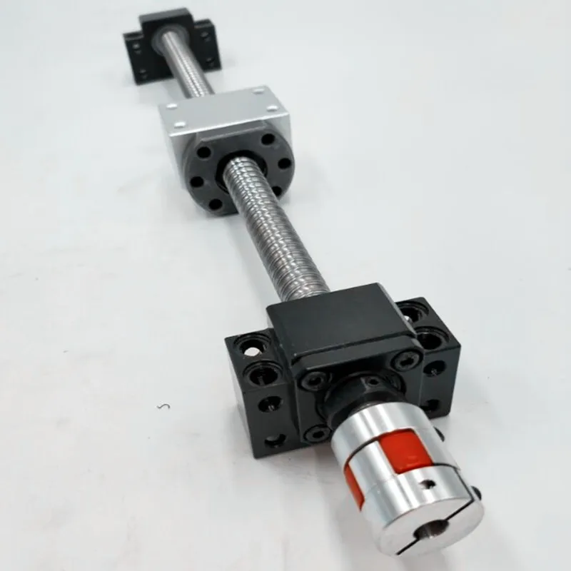 

3PC Ball Screw SFU2010 L1700/1700/1300mm + 3PC RM 2010 Ballscrew Ballnut + BKBF15 +nuthousing +12*14mm coupling CNC Parts