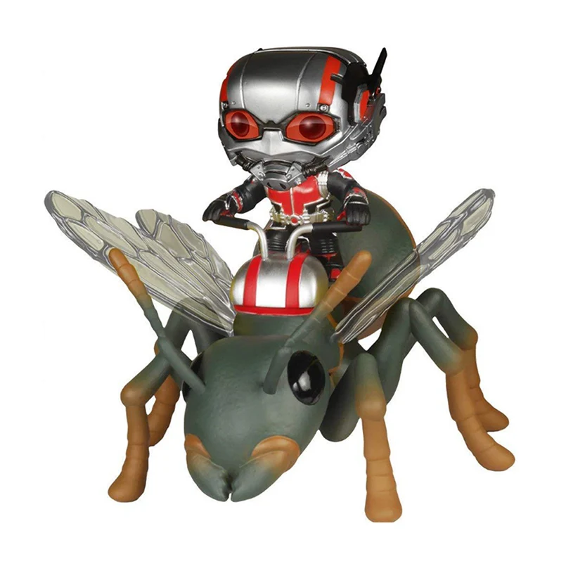 

1pcs Avengers 4 Endgame Ant-Man Riding flying ants PVC action figure toy Infinity Ant-Man collectible model toys for children
