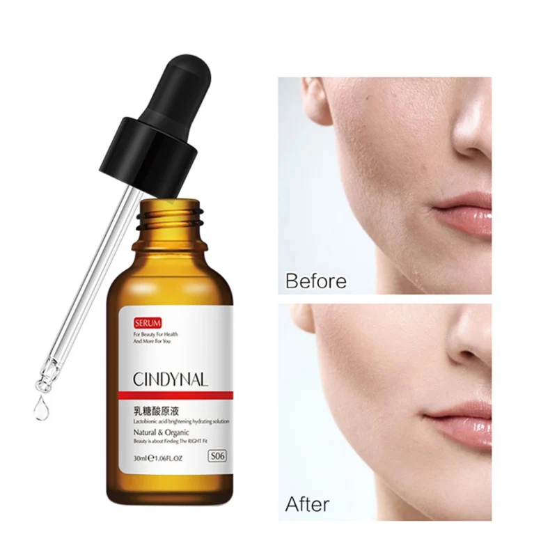 

Hyaluronic Facial Serum Acid Essence Solution Shrink Pore Control Oil Balance Firming Anti-Wrinkle Product