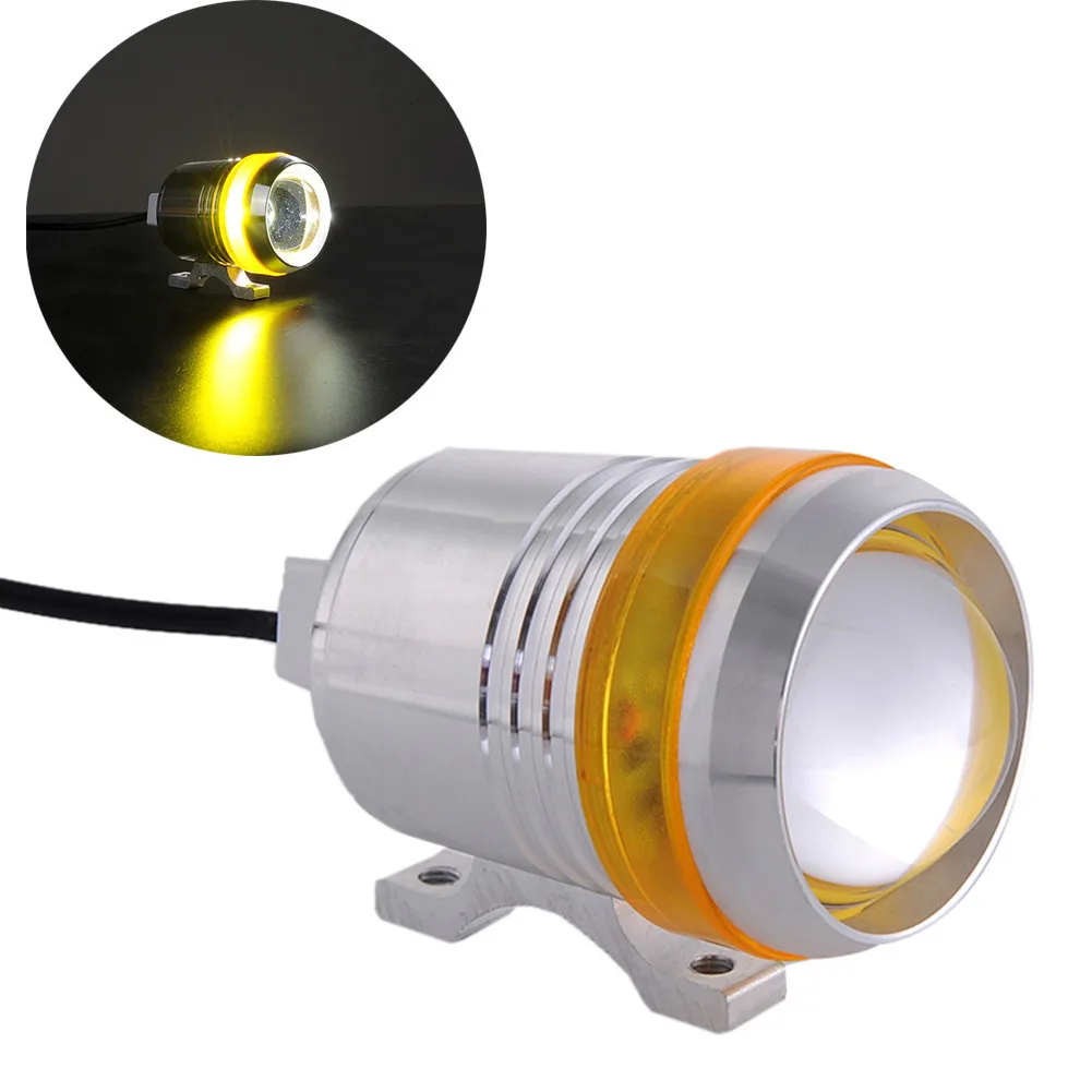 

Motorcycle Headlights U3 LED 12V 30W Angel Eye Lamp Fog Spot Light Driving Headlamp 1500LM DRL Motorbike