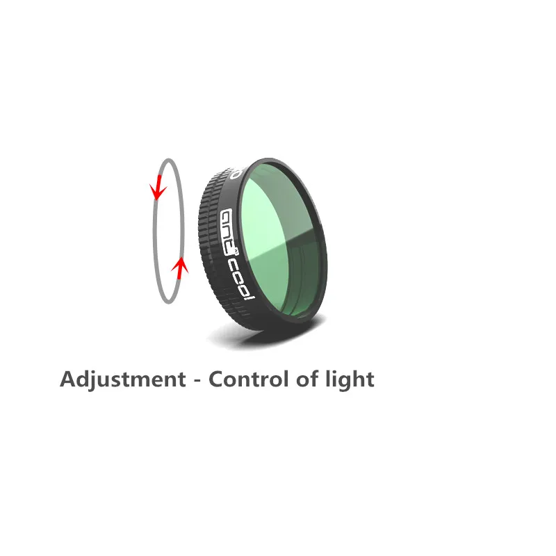 Дрон Регулируемый Фильтр нейтральной плотности ND-PL ND4 ND8 ND16 УФ-фильтр CPL Для DJI Mavic Air Drone аксессуары