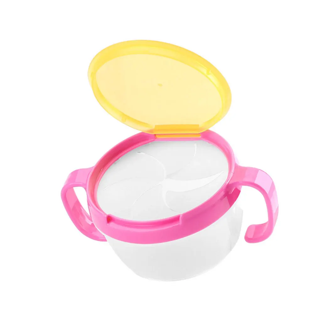 Hot Sale Baby Kids Toddler Snack Catcher Double Handle Snack Cup Jar Bowl Spill-proof Biscuits Container Box Hot Sale Baby Kids Toddler Snack Catcher Double Handle Snack Cup Jar Bowl Spill-proof Biscuits Container Box