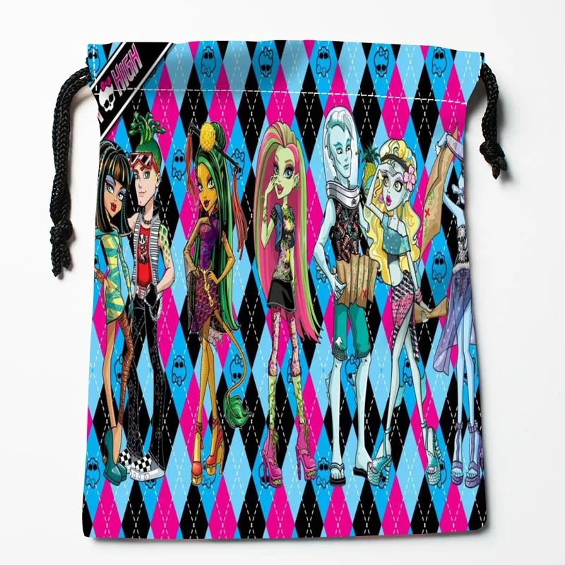 Лучшие сумки на шнурке Monster High для хранения заказ с принтом компрессионные размер