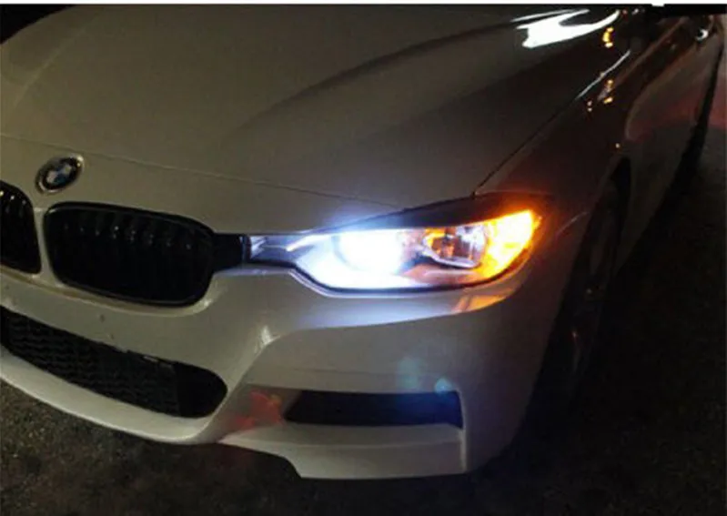 White 6000K Error Free BA9 64132 Bulbs Kit For BMW F30 3 Series Parking