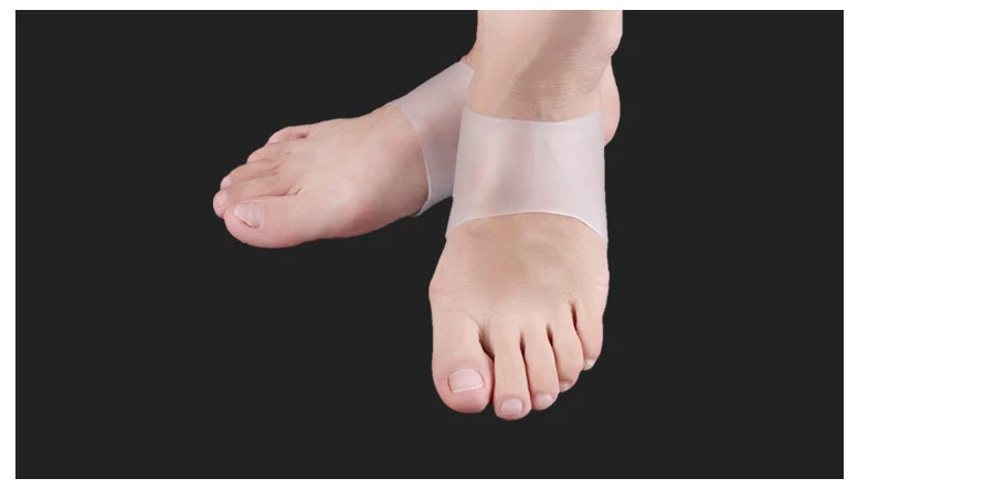Силиконовые гелевые ортопедические стельки с плоской опорой для ног Арка корректор для стопы ortopedik tabanlik plantillas para los pies