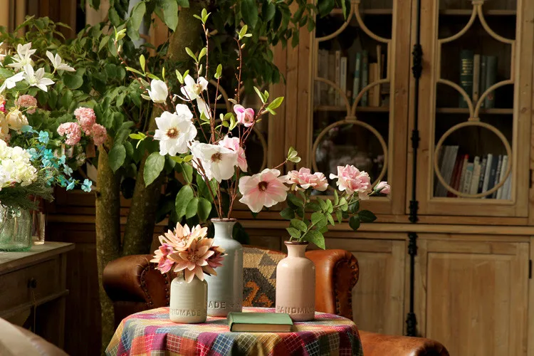 Супер красивый домашний декоративный дисплей поддельные цветы Настольный Декор Искусственные Лотос шелковые цветы