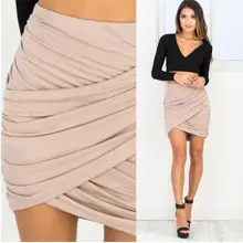 Летняя Новинка, Женская пикантная юбка, высокая талия, плиссированная, однотонная, тонкая, короткая юбка, для ночного клуба, мини-юбка, различные цвета