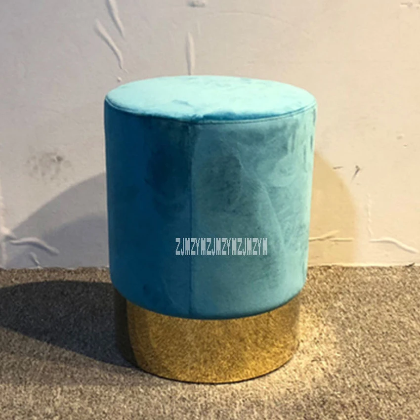 New Modern Simple Design Soft Round Stool Z-045 Small Footstool High-quality Household Fashion Nordic Creative Shoe Change Stool New Modern Simple Design Soft Round Stool Z-045 Small Footstool High-quality Household Fashion Nordic Creative Shoe Change Stool