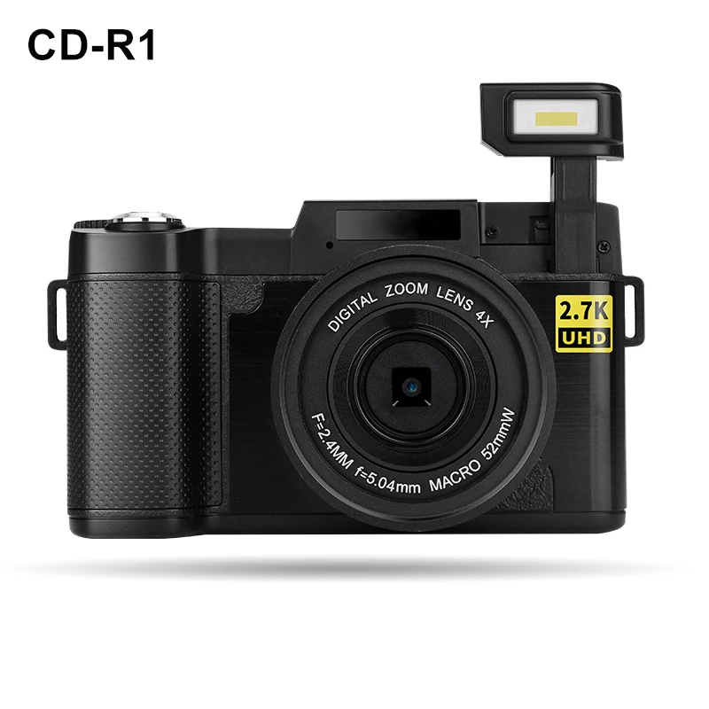 Cámara Digital videocámara HD pantalla 3 pulgadas portátil 4x Zoom con pantalla abatible Dropshipping