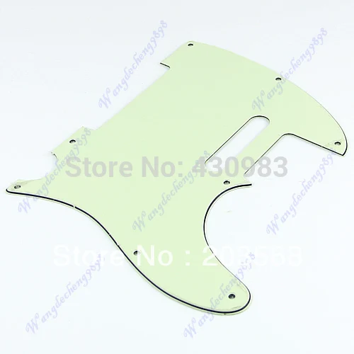 

1PC Green PVC 3 Ply Guitar Pickguard Plate Tele Scratchplate