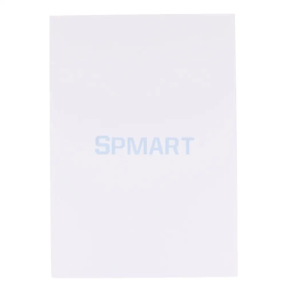 5Pieces White PVC Foam Board Sheets 2/3/5/7mm Model Building for Sign Mounting Foamboard Display