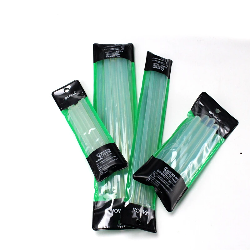 LAOA 10pcs 7mm/11mm Translucent Hot Melt Glue Sticks For Glue Gun Craft Album Tools