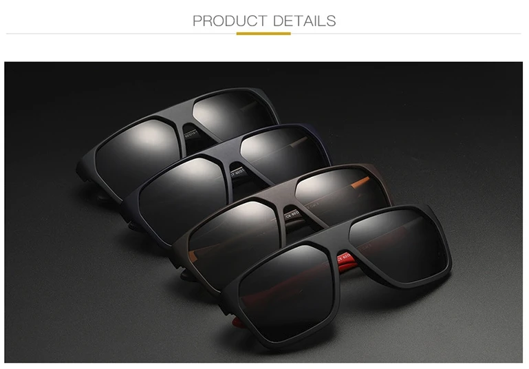 TR90 поляризационные матовые Простые солнцезащитные очки для мужчин и женщин модные очки UV400 Винтажные Очки 45880