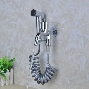 

200cm Shower Hose 2m PVC Spring Flexible Retractable Hose For Shower Head Toilet Bidet Shower Water Pipe Bathroom Accessories