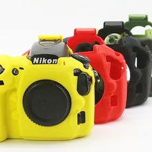 Мягкая силиконовая резиновая сумка для Nikon D810 D850 D7500 D3400 D3500 D750 D7100 защитный чехол для тела для DSLR камеры резиновая крышка сумка
