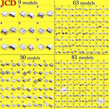 

JCD Micro USB 5Pin jack tail,Mini Micro Usb Connector v8 port charging socket for Samsung / for Xiao / for sony / for ZTE ect