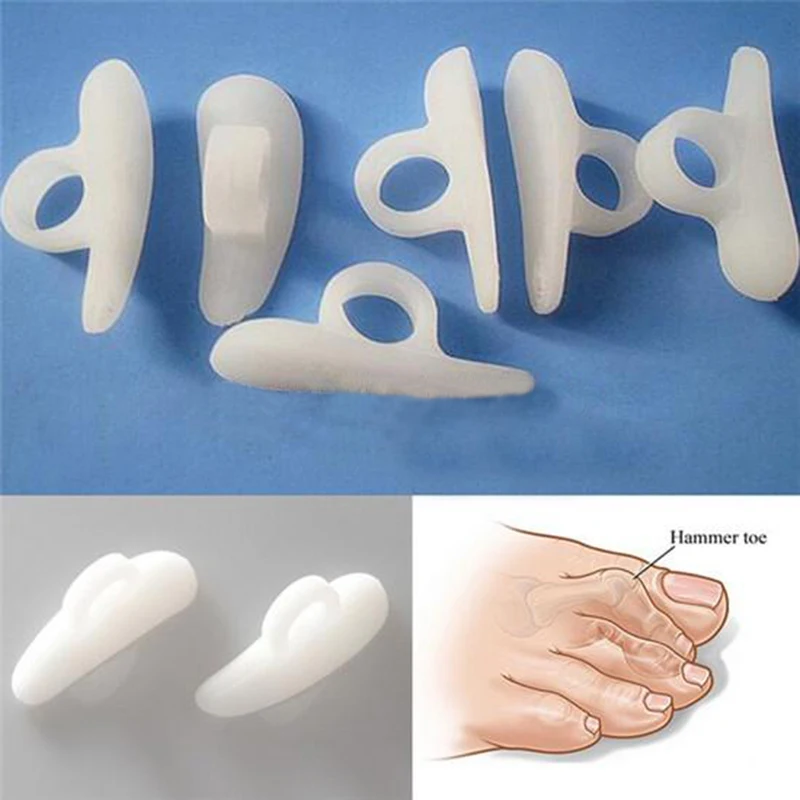 

1 Pair Bunion Toe Separator Foot Care Tool Gel Hallux Valgus Correction Separators Valgus Pro Stretchers Bone Thumb Protector