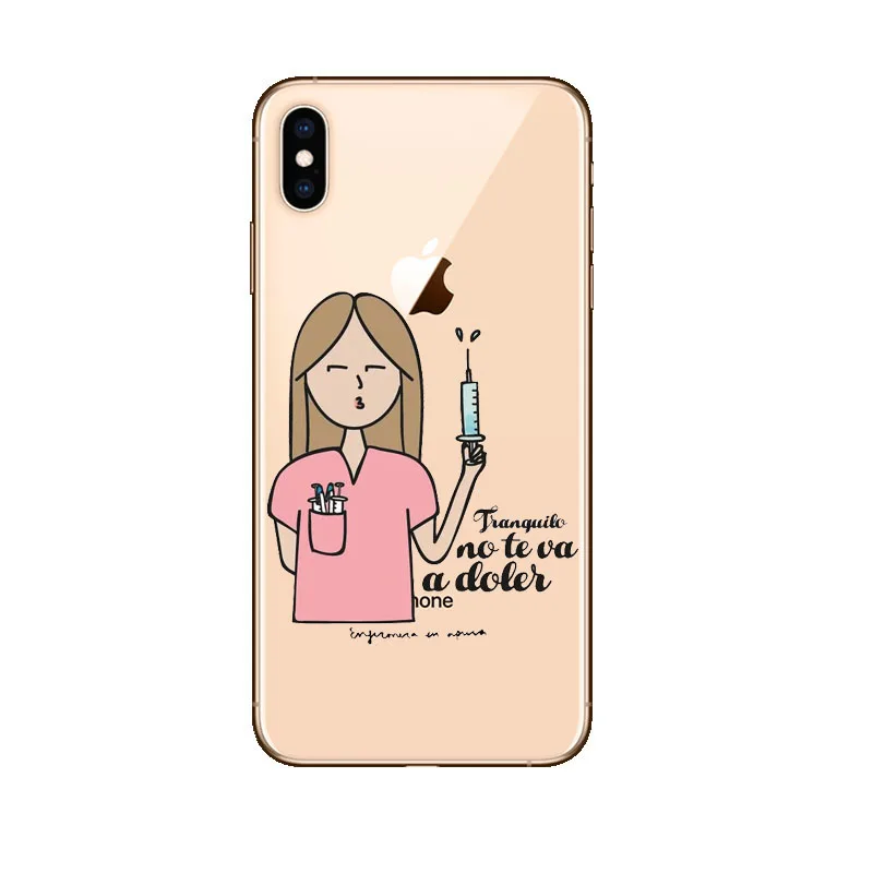 TPU Мягкий силиконовый чехол из ТПУ для iPhone 11Pro X XR XS MAX 7 8 8Plus 5S SE 6 6S 6Plus - Цвет: TPU
